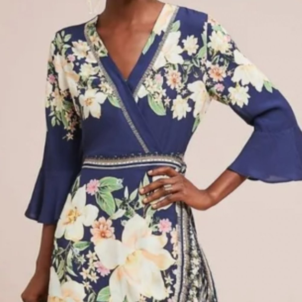 FARM rio wrap dress